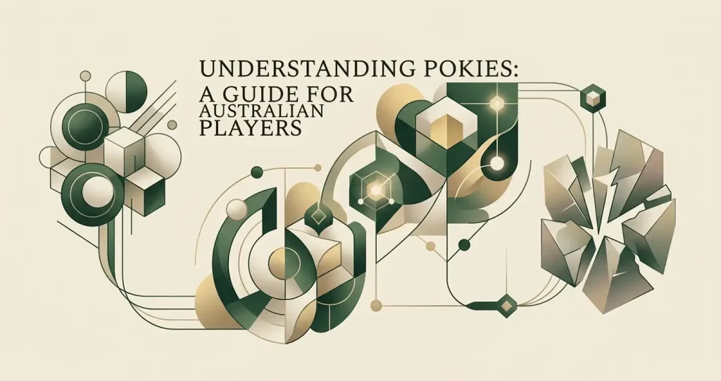 Illustration representing pokies and slot-style games